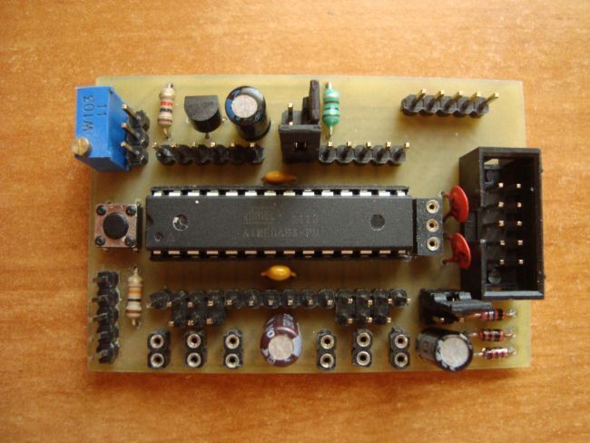 Отладочная плата для микроконтроллеров Atmega Отладочная плата для микроконтроллеров Atmega
