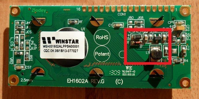 OLED дисплей Winstar WEH001602ALPP5N OLED дисплей Winstar WEH001602ALPP5N