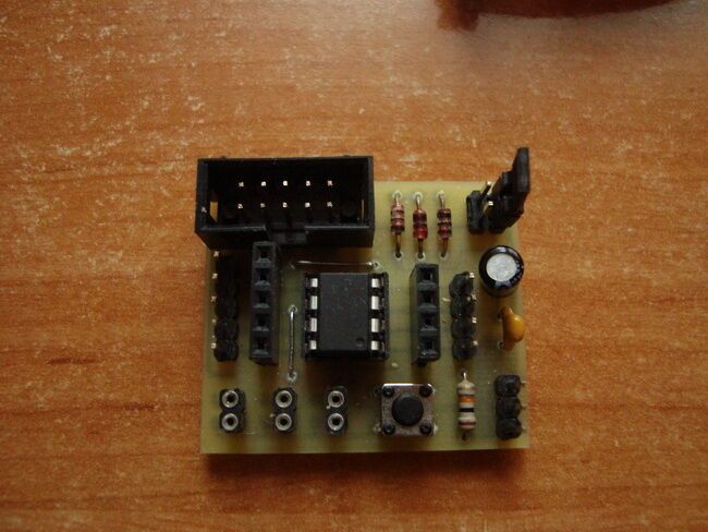 Отладочная Плата Для Микроконтроллеров ATtiny13/15