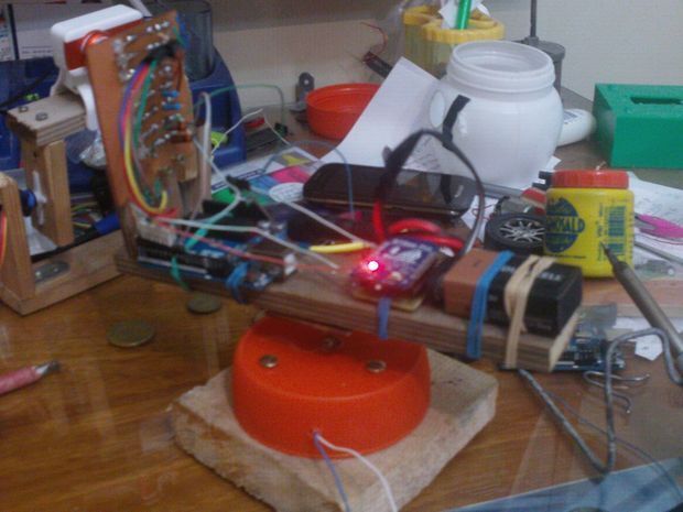 POV дисплей на базе Arduino
