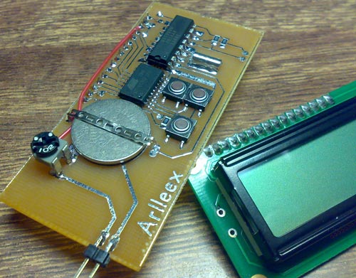 Часы календарь на МК ATTiny2313 и RTC DS1305