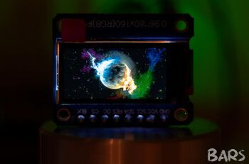 IPS Дисплей 80x160 Точек с Контроллером ST7735