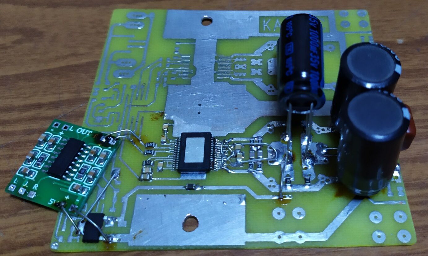 УМЗЧ на базе STA515 УМЗЧ на базе STA515