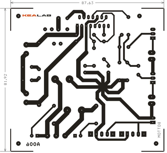 Схема 14-ваттного усилителя на LM4730
