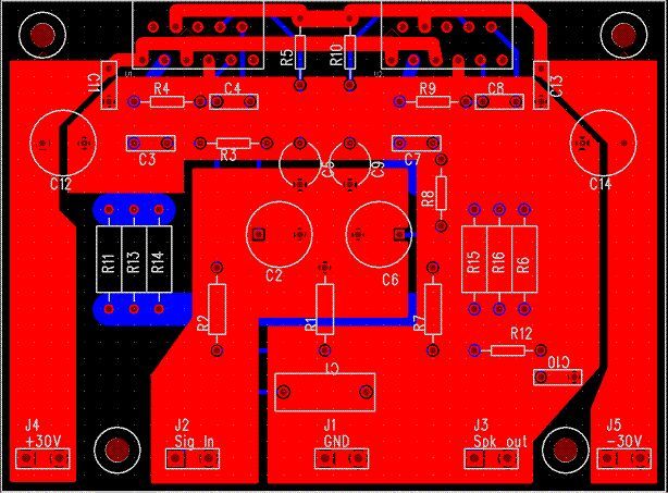 PA100 LM3886 Усилитель