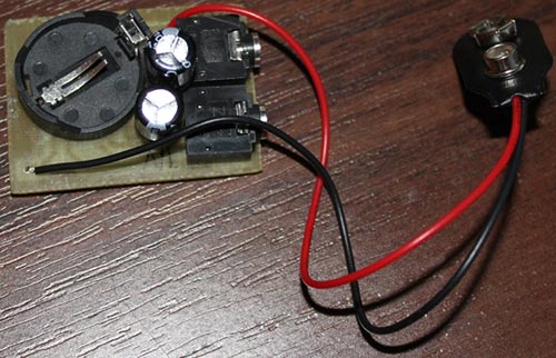 Миниатюрный усилитель на TDA2822L