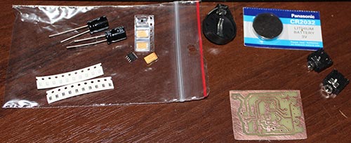 Миниатюрный усилитель на TDA2822L