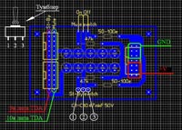 Схема включения микросхемы TDA7294