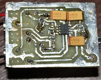 Миниатюрный усилитель на TDA2822L