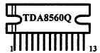 Автомобильный усилитель 2x40 Вт