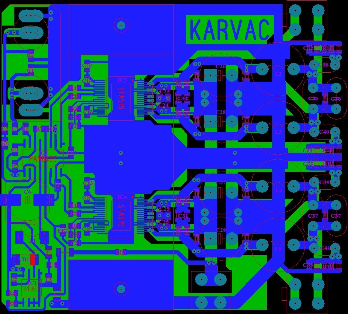 УМЗЧ на базе STA515 УМЗЧ на базе STA515