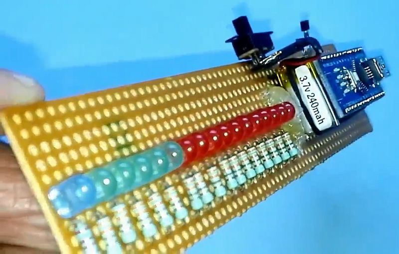 Часы-пропеллер на Arduino NANO своими руками