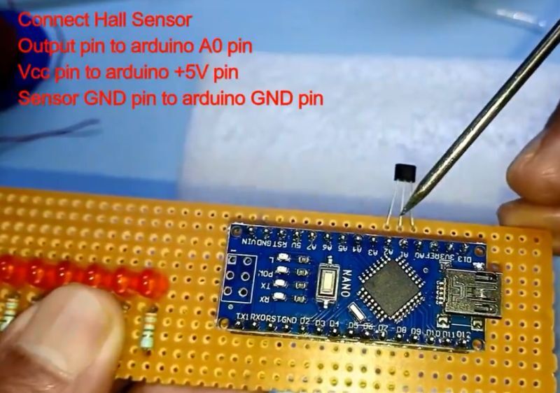 Часы-пропеллер на Arduino NANO своими руками