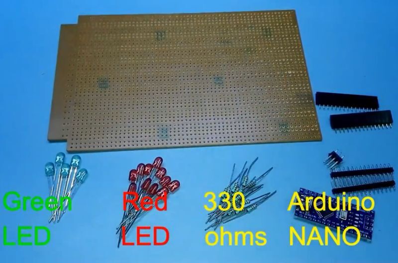 Часы-пропеллер на Arduino NANO своими руками