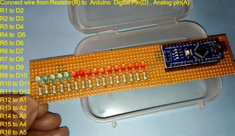 Часы-пропеллер на Arduino NANO своими руками