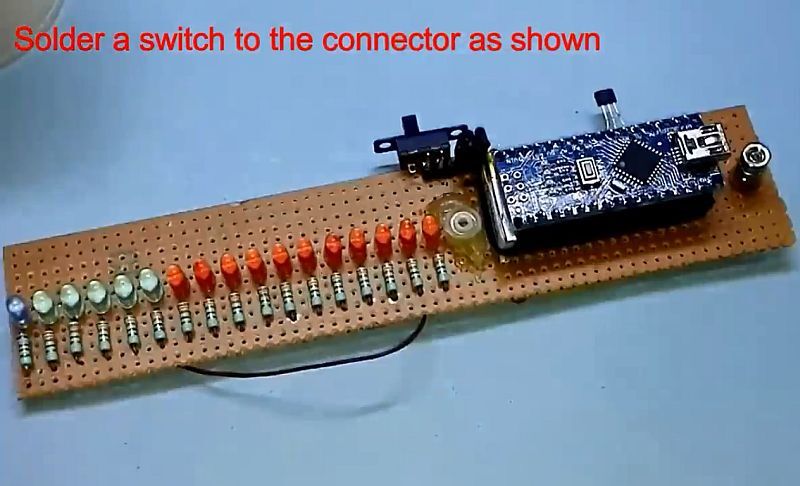 Часы-пропеллер на Arduino NANO своими руками