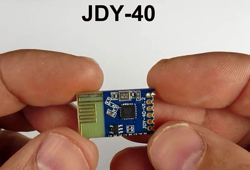 Делаем радиоуправление на радиомодуле JDY-40 без микроконтроллера