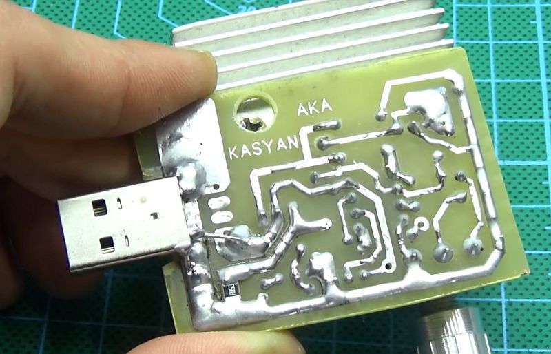 Электронная нагрузка USB своими руками