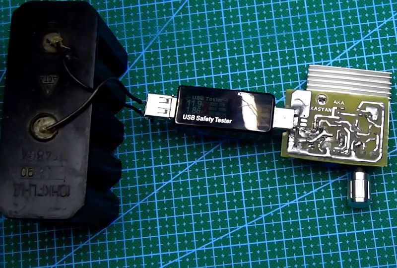 Электронная нагрузка USB своими руками