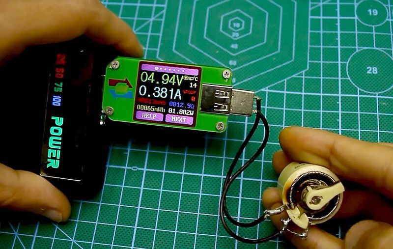 Электронная нагрузка USB своими руками