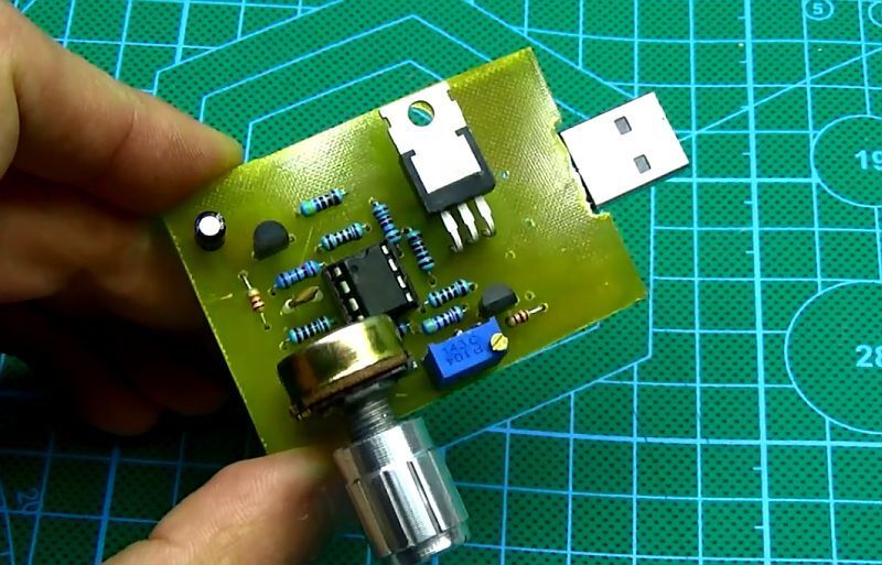 Электронная нагрузка USB своими руками