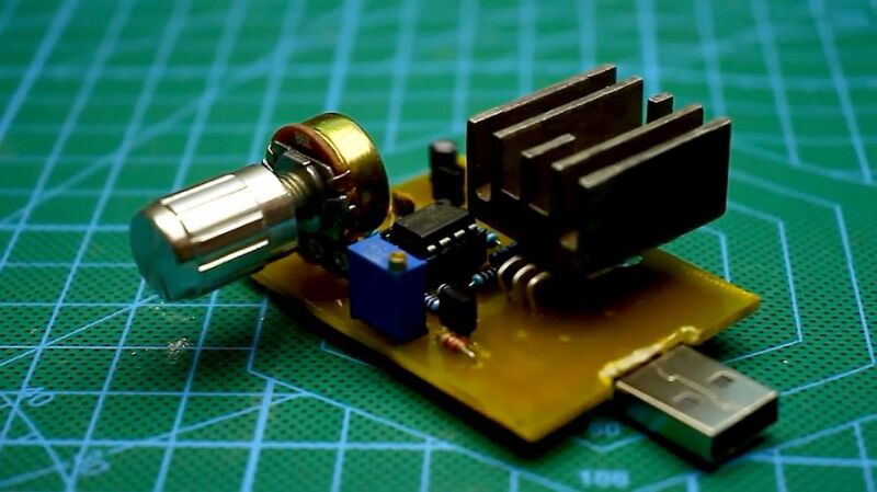 Электронная нагрузка USB своими руками