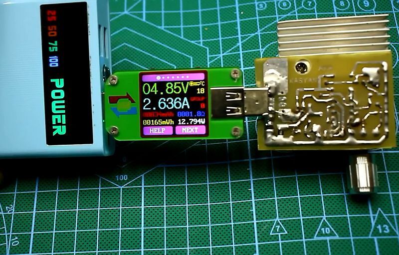 Электронная нагрузка USB своими руками