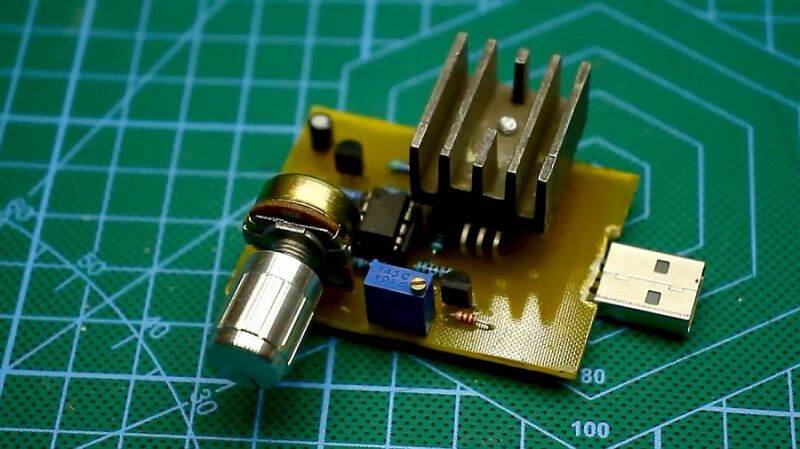 Электронная нагрузка USB своими руками