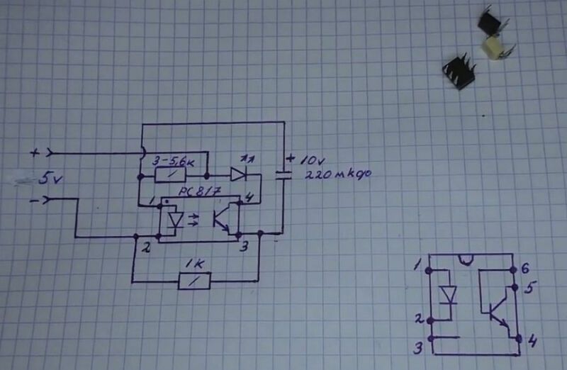 Простой тестер оптопар