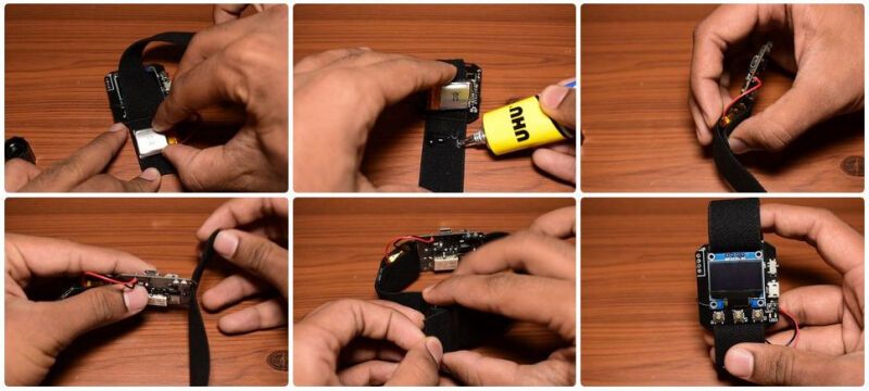 Смарт часы (smartwatch) на ESP-12E (ESP8266) своими руками