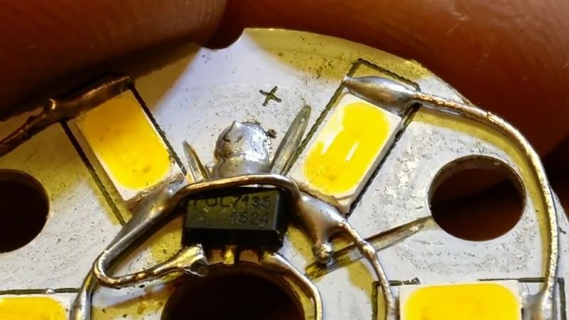 Светодиодная лампочка с аккумулятором своими руками