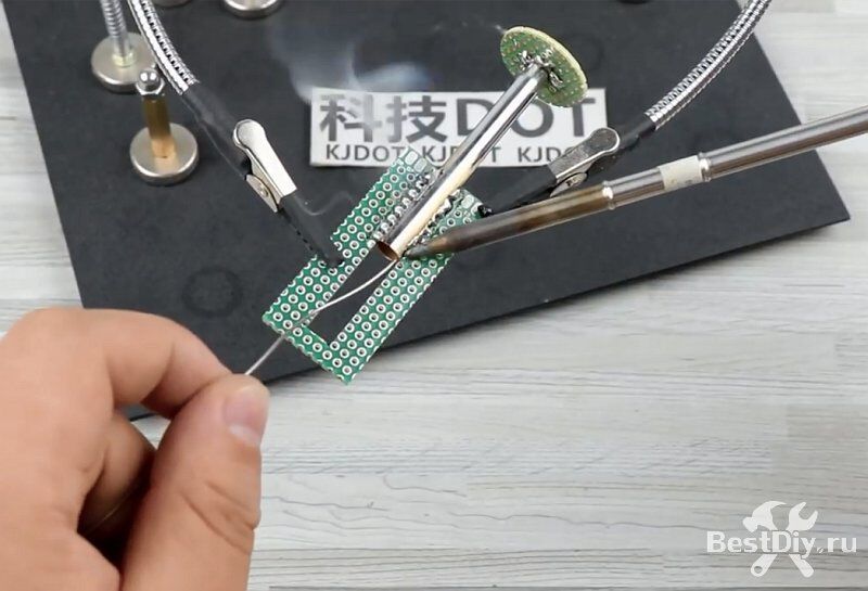 USB паяльник на сменных жалах Т12 своими руками