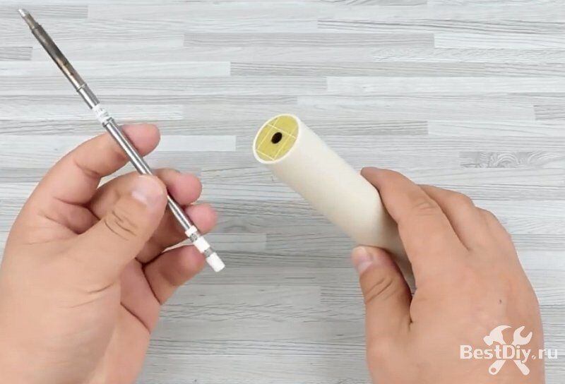 USB паяльник на сменных жалах Т12 своими руками