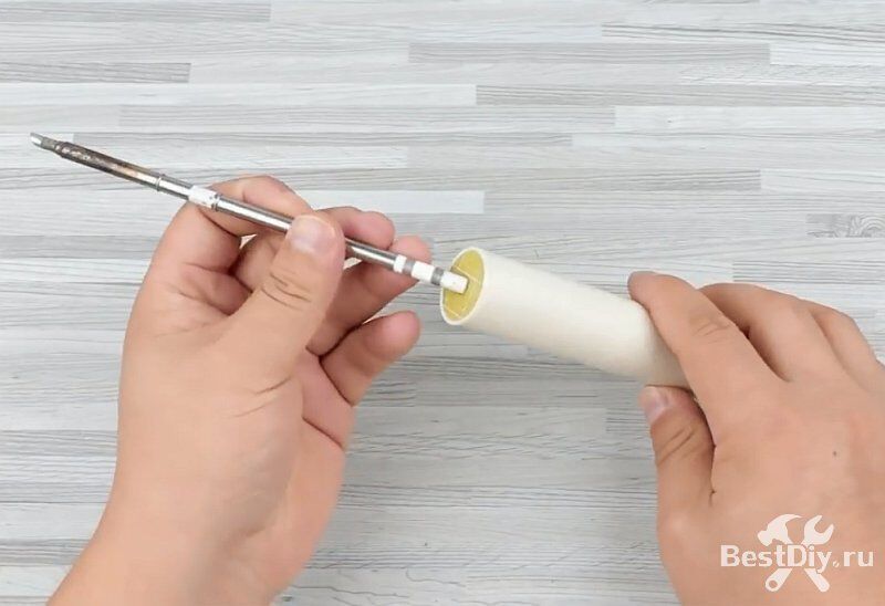 USB паяльник на сменных жалах Т12 своими руками