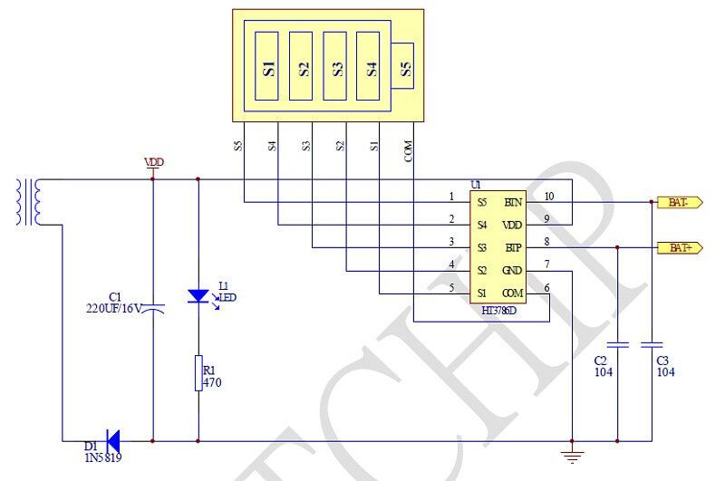 Зарядное устройство для Li-ion аккумуляторов на контроллере заряда HT3786D