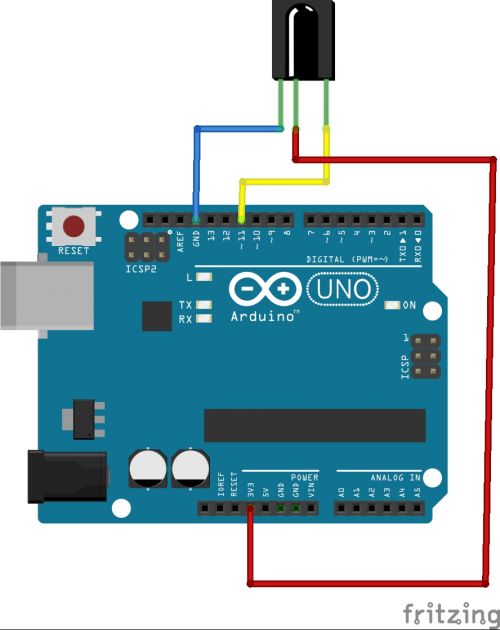 Arduino Uno ИК приемник Arduino Uno ИК приемник