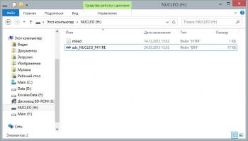 Фотография платформы Nucleo-F411RE