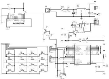 Электронный кодовый замок на ATmega8 Электронный кодовый замок на ATmega8