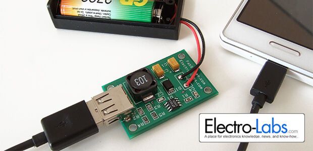 Походное USB Зарядное Устройство на LT1302-5