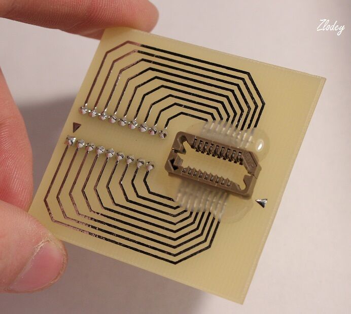Адаптер ZIF SOIC для программатора