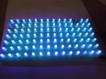 Схема таймера для засветки фоторезиста на ATtiny13