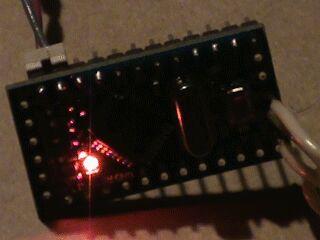 Автономный светодиодный прожектор на Arduino