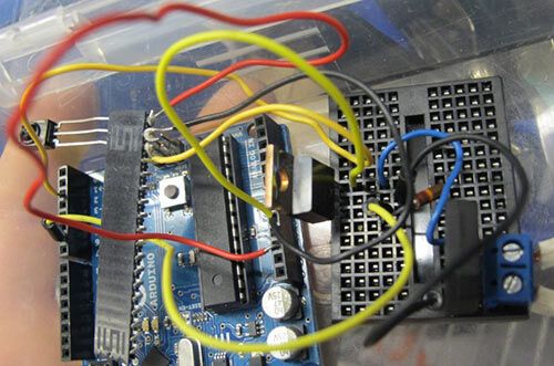 Схема диммера на Arduino