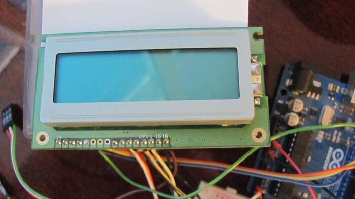 Часы на Ардуино с модулем Tiny RTC и дисплеем P16204X