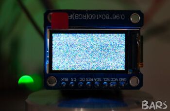 IPS Дисплей 80x160 Точек с Контроллером ST7735