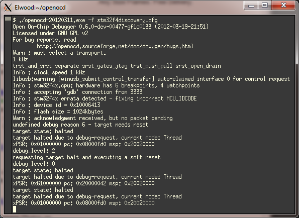 STM32F4DISCOVERY: Работа с ARM Cortex M4