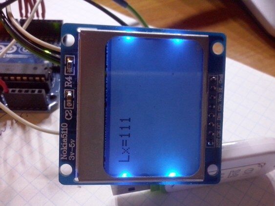 Измерение Освещенности Arduino На Дисплее Nokia Измерение Освещенности Arduino На Дисплее Nokia