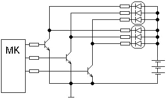 Подключение Светодиодов к Микроконтроллеру AVR