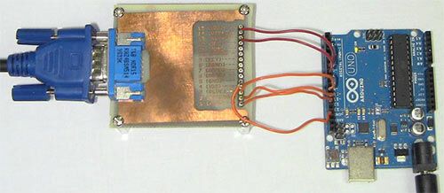 Arduino Uno с платой VGA Arduino Uno с платой VGA