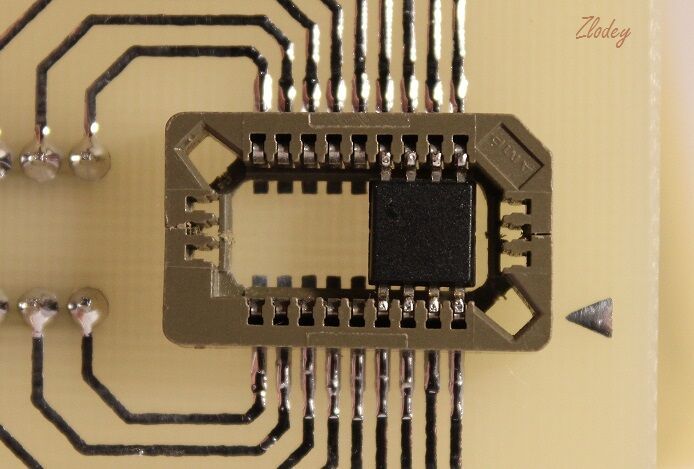 Адаптер ZIF SOIC для программатора